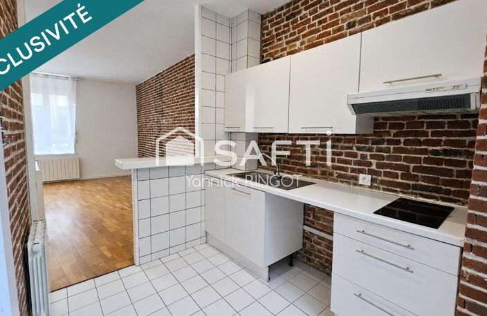 Vieux-Lille : T2 avec cour et cave voûtée — photo 3