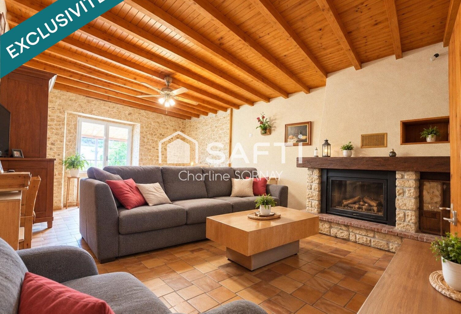 PORT-LESNEY  Maison ancienne avec beaux volumes, 5 chambres — photo 1