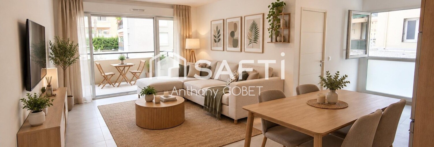 Appartement 2 Pièces 47 m² à vendre à Nice (06000)