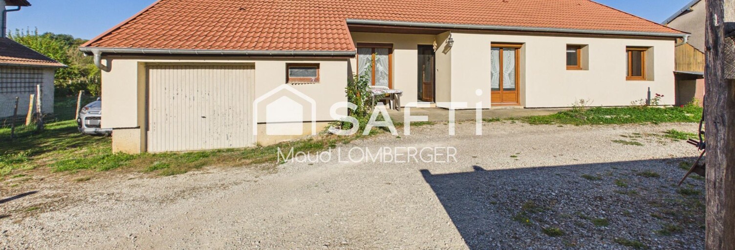 Maison 5 Pièces 96 m² à vendre à Champvans (70100)