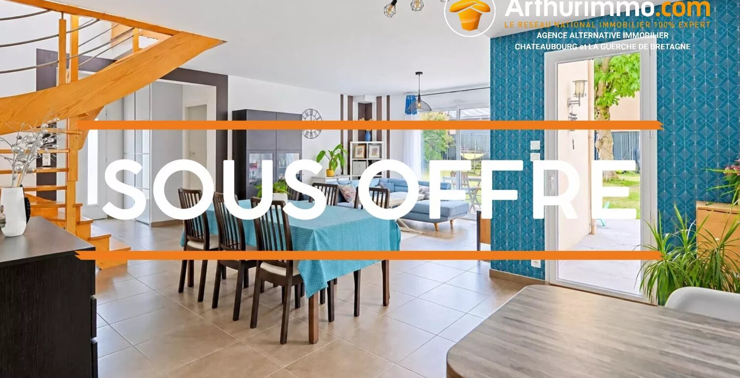 CHÂTEAUBOURG – MAISON 134 M² – 4 CHAMBRES – TERRAIN PLEIN SUD SANS VIS-À-VIS — photo 1