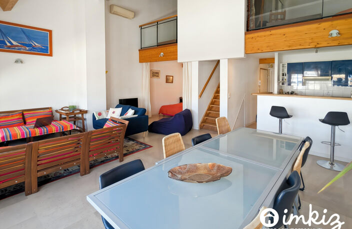 Loft 87m² - 2 chambres en mezzanine vue sur canal — photo 5