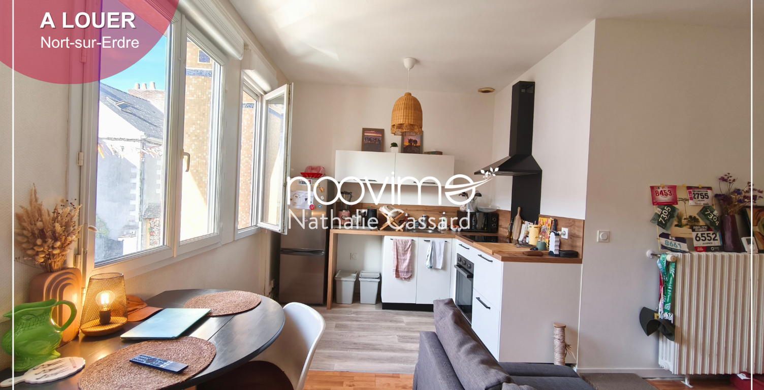 A LOUER APPARTEMENT T3 67 m2 PLEIN-CENTRE NORT-SUR-ERDRE — photo 1