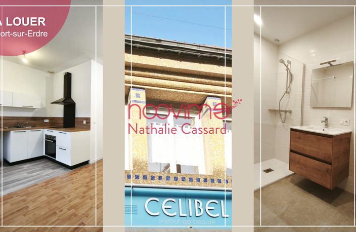 A LOUER APPARTEMENT T3 67 m2 PLEIN-CENTRE NORT-SUR-ERDRE — photo 5
