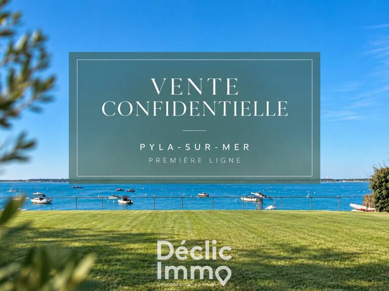 VENTE CONFIDENTIELLE  PYLA-SUR-MER  PREMIÈRE LIGNE — photo 1