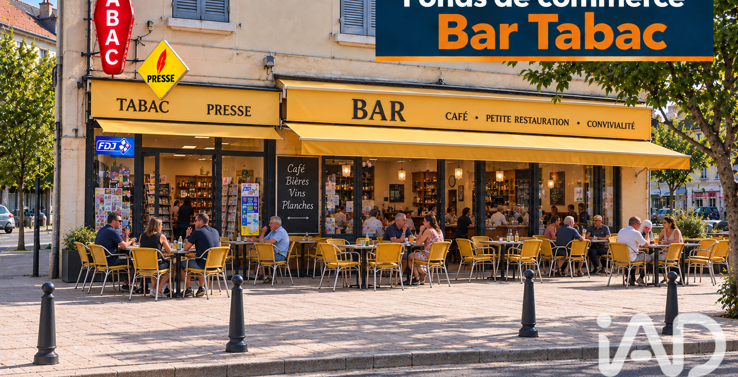 Vente Bar, Brasserie, Tabac 140 m&sup2; — photo 1