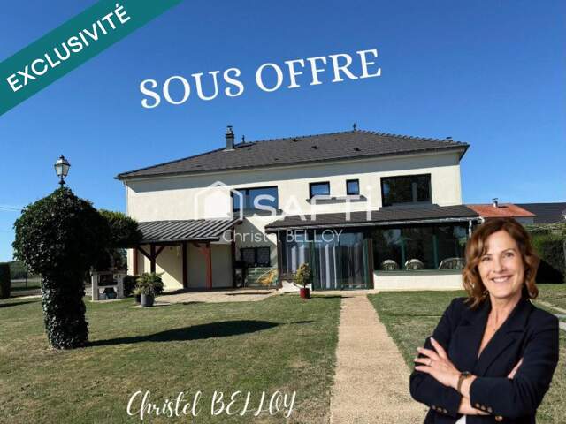 Maison de plain-pied de 147m2 - écurie 3 boxes - abri à chevaux - terrain de 5624m2. — photo du bien