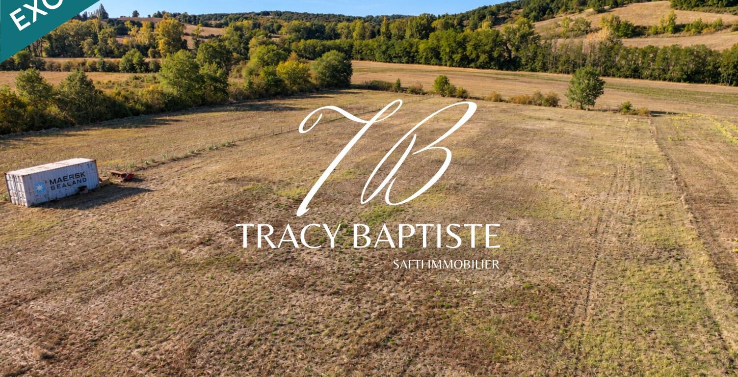 Terrain plat  1 277 m² constructibles  Plus de 6 200 m² au total  Absence d'emprise au sol  Vue vallée et coteaux  Environnement calme et verdoyant — photo 1