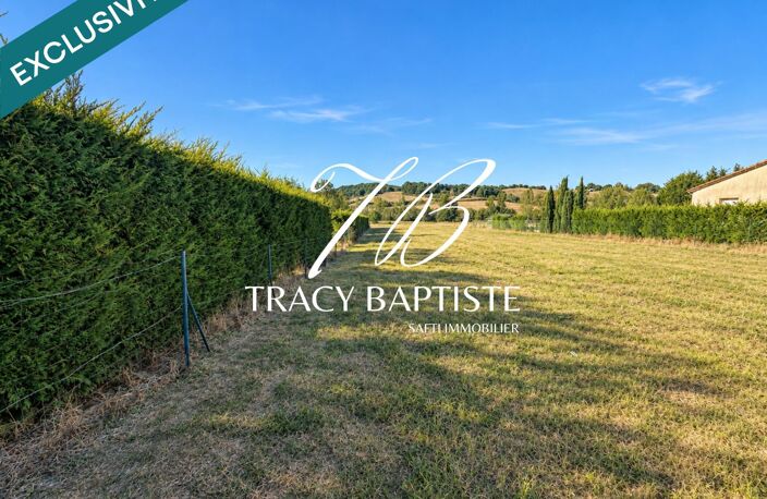 Terrain plat  1 277 m² constructibles  Plus de 6 200 m² au total  Absence d'emprise au sol  Vue vallée et coteaux  Environnement calme et verdoyant — photo 2