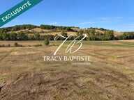Terrain plat  1 277 m² constructibles  Plus de 6 200 m² au total  Absence d'emprise au sol  Vue vallée et coteaux  Environnement calme et verdoyant — photo 3