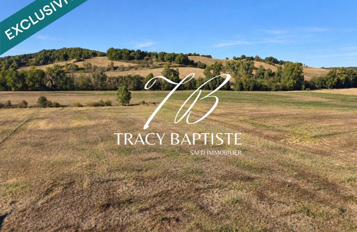 Terrain plat  1 277 m² constructibles  Plus de 6 200 m² au total  Absence d'emprise au sol  Vue vallée et coteaux  Environnement calme et verdoyant — photo 3