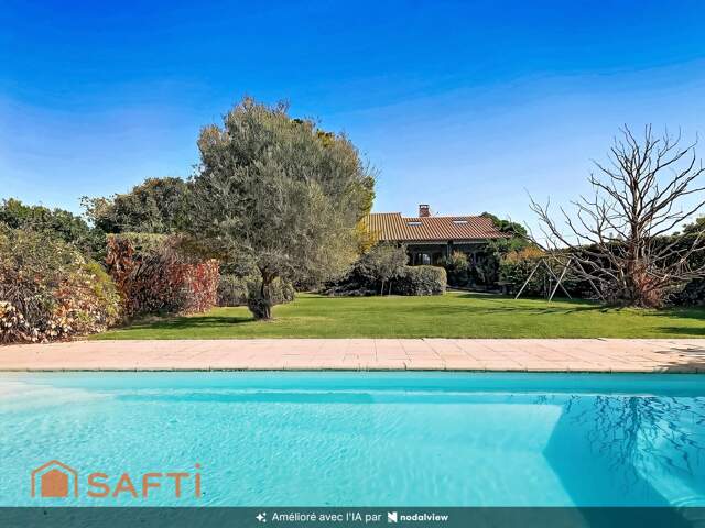Longages, Maison 170 m², piscine, vue Pyrénées — photo du bien