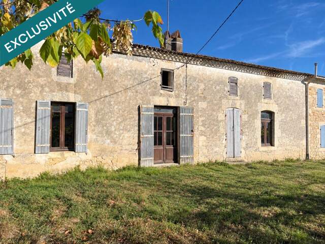 Ancien corps de ferme 120 m² + 330 m² dépendances  terrain 2600 m² — photo du bien