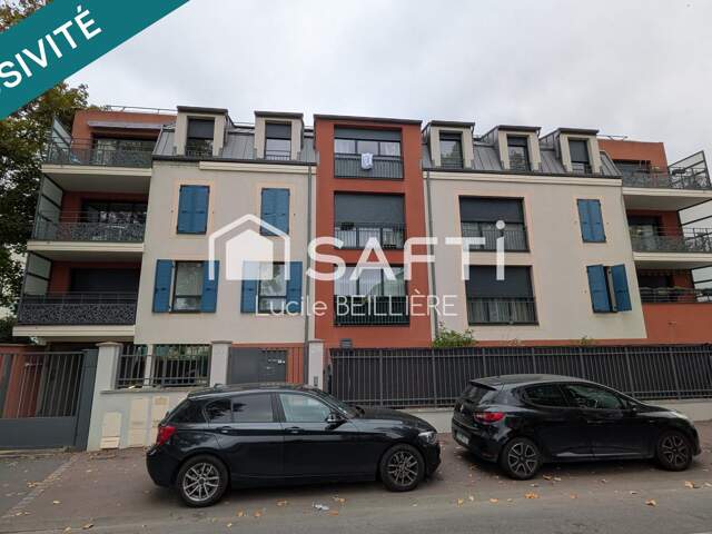 A Montfermeil 93370  Appartement de 80M2, T4, 3 chambres, une terrasse de 10m2,  2 PLACES PARKINGS INTERIEURES — photo du bien