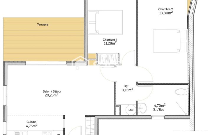 Une maison contemporaine au cœur de Gujan-Mestras — photo 4