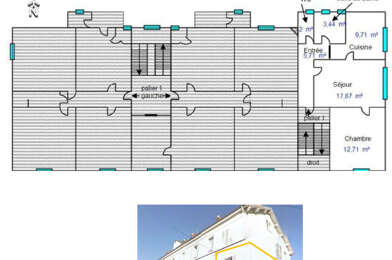 Appartement 3 pièces 95000 €