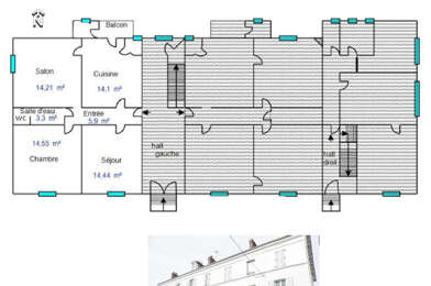 Appartement 4 pièces 110000 €