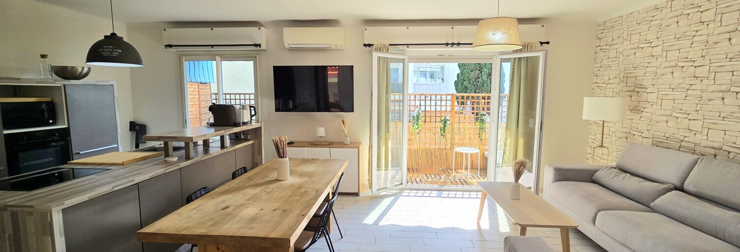 Appartement 3 Pièces 65 m² à louer à Antibes (06160)