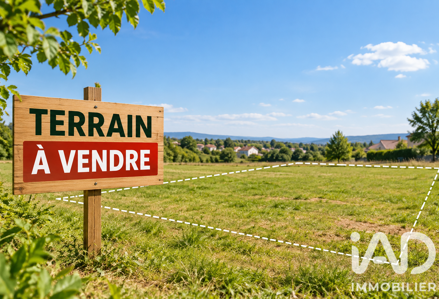 Vente Terrain 677 m&sup2; — photo 1