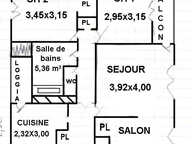 T3/4 Residence les lavandes — photo 3