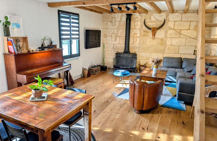 SUPERBE ECHOPPE 3 CHAMBRES PROXIMITE BORDEAUX EGLISE SAINT A — photo 3