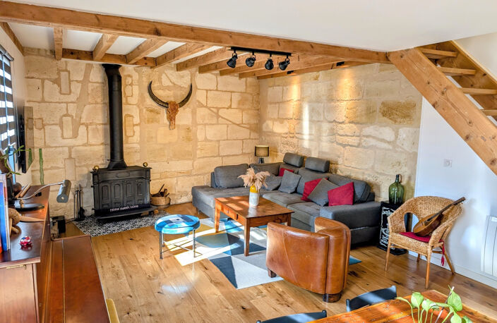 SUPERBE ECHOPPE 3 CHAMBRES PROXIMITE BORDEAUX EGLISE SAINT A — photo 5