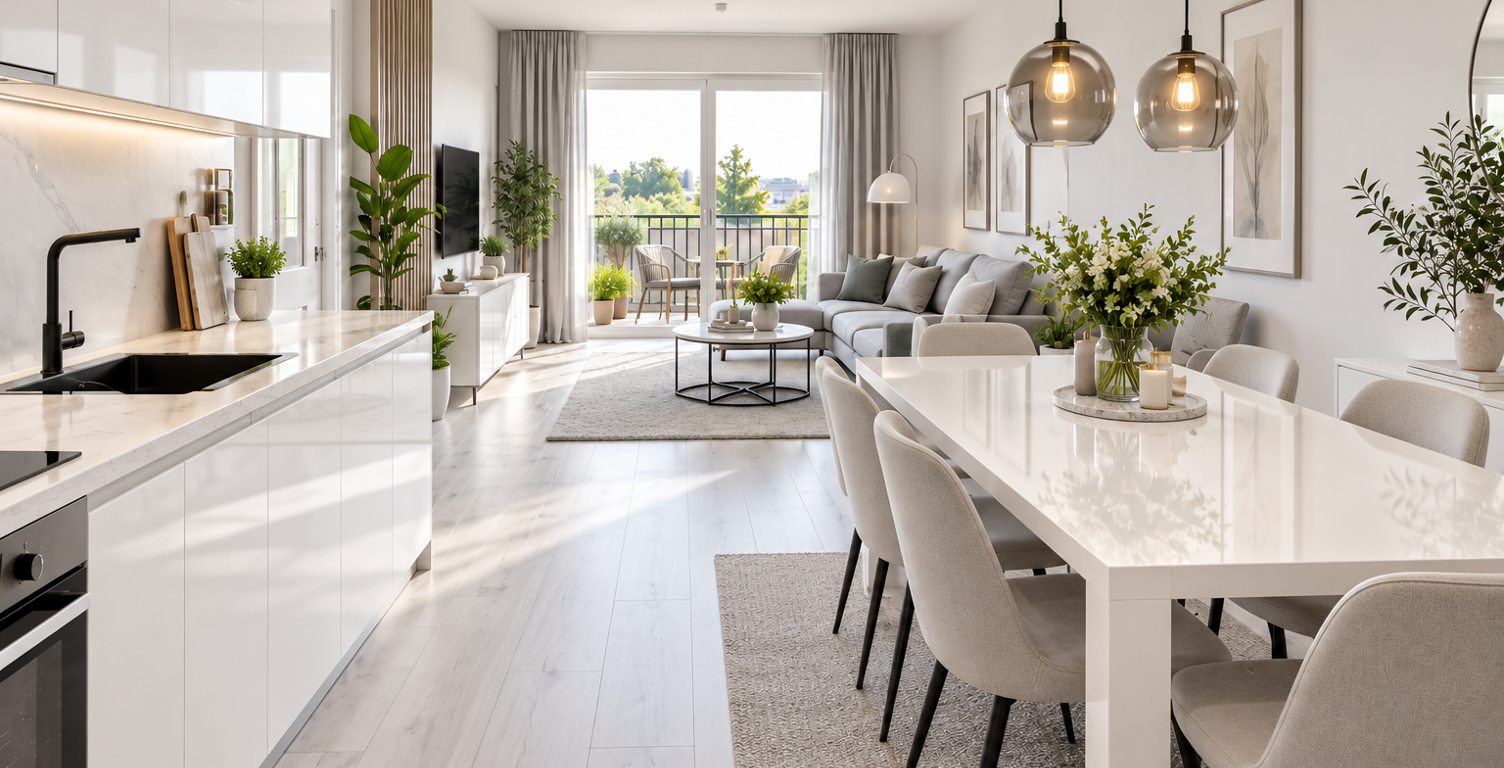  - Proche gare - T2 Neuf + Balcon, FRAIS DE NOTAIRE OFFERTS — photo 1