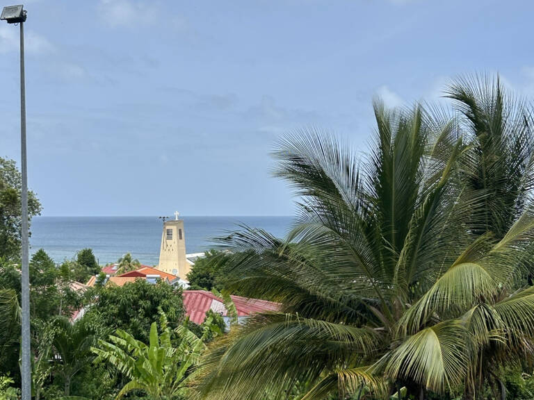 Studio avec balcon et vue mer   Tartane - Plage à pied — photo 1