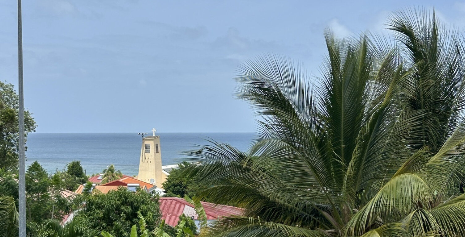 Studio avec balcon et vue mer   Tartane - Plage à pied — photo 1