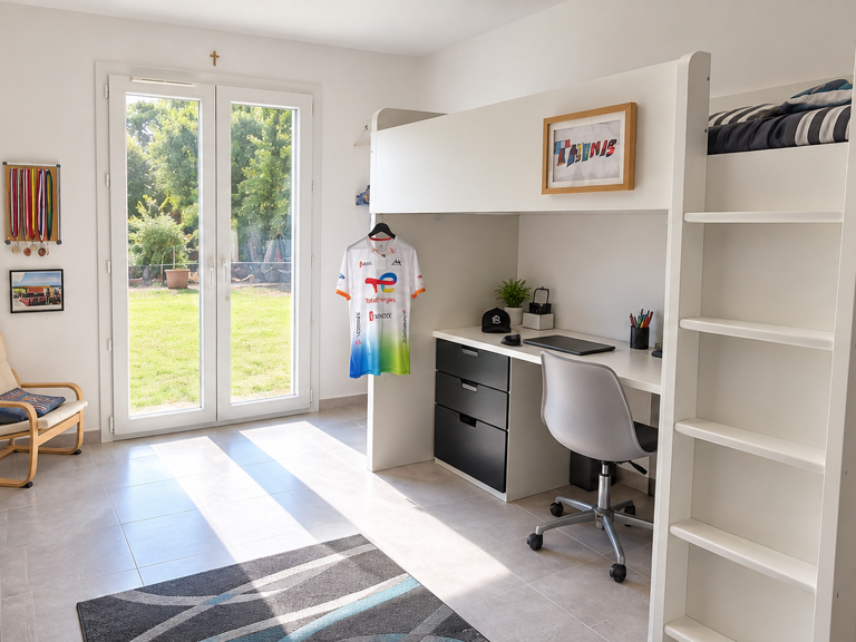 Maison de plain-pied avec piscine   Fendeille — photo 1