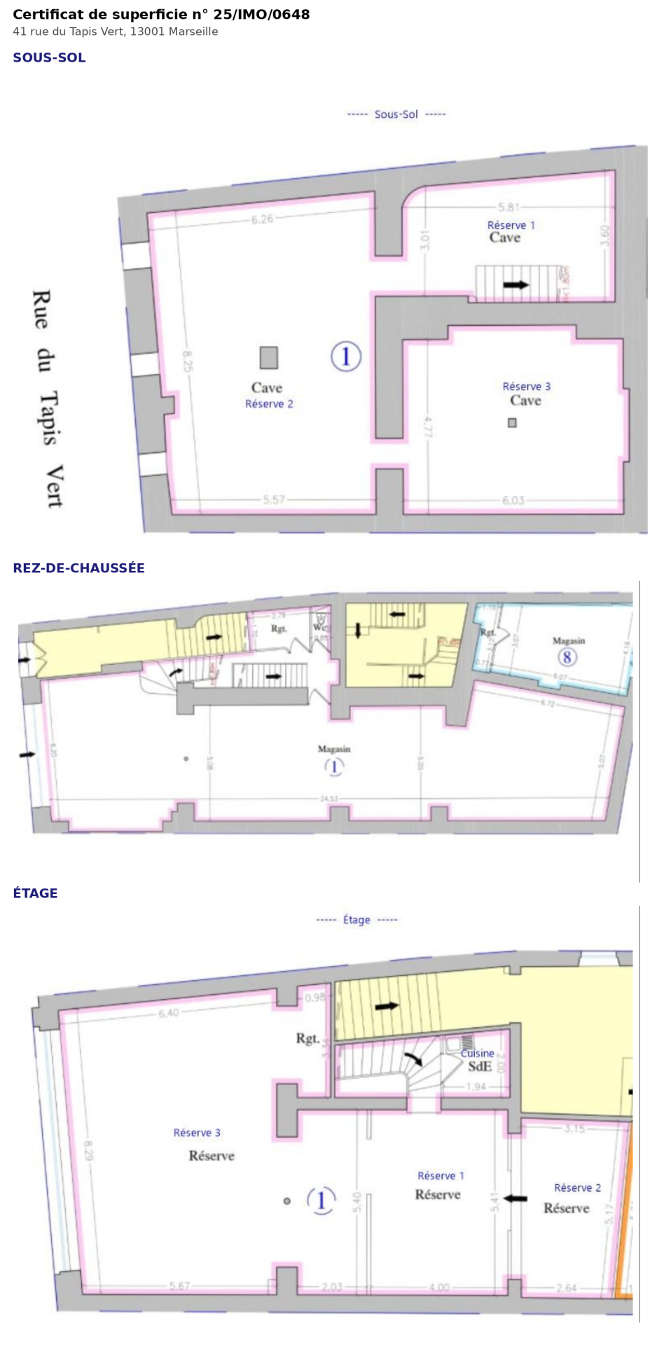 Local commercial  à vendre Marseille 1er 13001