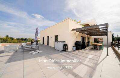 Référence : 7278-TLE - Aix en Provence - Bel Appartement 5 pièces - Terrasse - Vue Sainte victoire - 2 Stationnements - Ascenseur - Cave - Calme — photo du bien