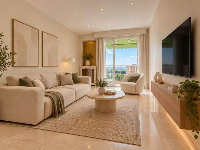 2 pièces - Terrasse - Vue mer — photo du bien