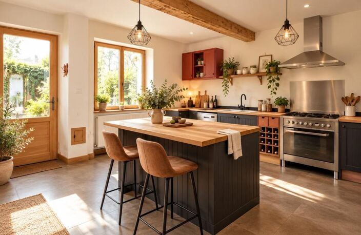 VENTE - MAISON DE VILLAGE - JARDIN — photo 2