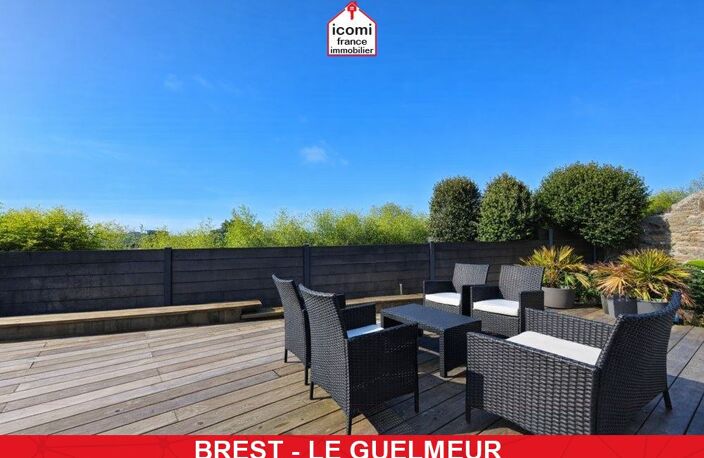 FINISTERE - Brest (29200) - A VENDRE - MAISON DE 150 M² AVEC EXTENSION CONTEMPORAINE - ESPACE DE VIE +60 M² - 3/4 CHAMBRES - JARDIN CLOS - VUE MER - COUP DE COEUR - RARE — photo 2