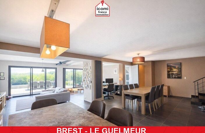 FINISTERE - Brest (29200) - A VENDRE - MAISON DE 150 M² AVEC EXTENSION CONTEMPORAINE - ESPACE DE VIE +60 M² - 3/4 CHAMBRES - JARDIN CLOS - VUE MER - COUP DE COEUR - RARE — photo 4