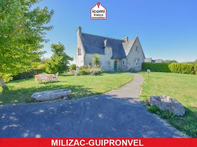 FINISTERE - MILIZAC-GUIPRONVEL (29290) - A VENDRE - MAISON INDIVIDUELLE T7 164M² - 5 CHAMBRES - SOUS-SOL COMPLET - SUR TERRAIN DE 1200M² — photo 1