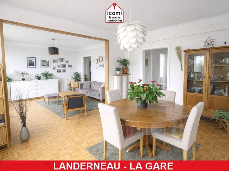 Landerneau - A VENDRE - APPARTEMENT - T4 - 2 CHAMBRES - POSSIBLE 3 - AUCUNS TRAVAUX - RENOVATION RECENTE - DPE D — photo 1