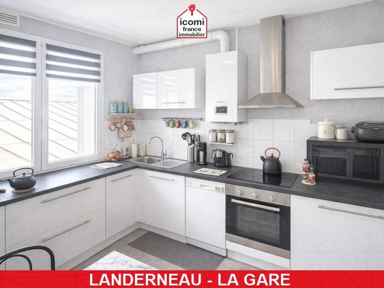Landerneau - A VENDRE - APPARTEMENT - T4 - 2 CHAMBRES - POSSIBLE 3 - AUCUNS TRAVAUX - RENOVATION RECENTE - DPE D — photo 1