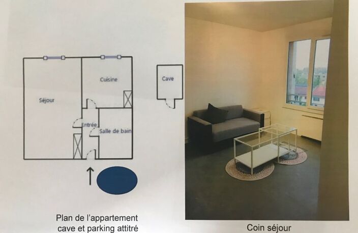 Studio de 33m2 à louer sur Lyon 08 — photo 2