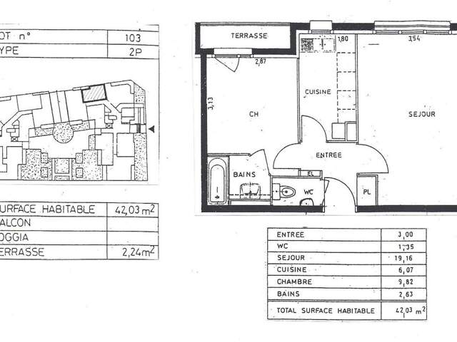 Appartement de 42m2 à louer sur Nanterre — photo du bien