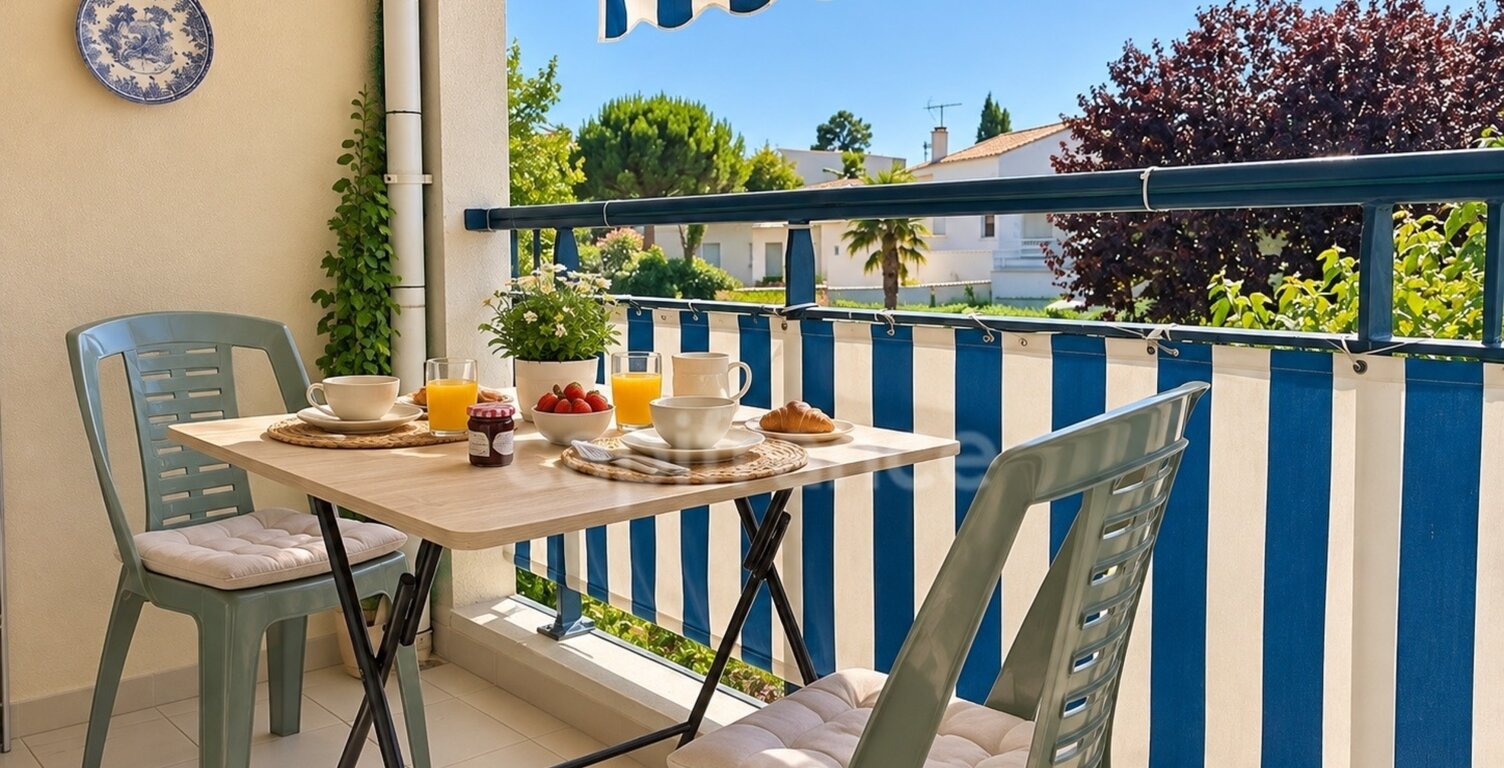 VAUX-SUR-MER – PONTAILLAC | T2 AVEC TERRASSE ET PISCINE À DEUX PAS DE LA PLAGE — photo 1