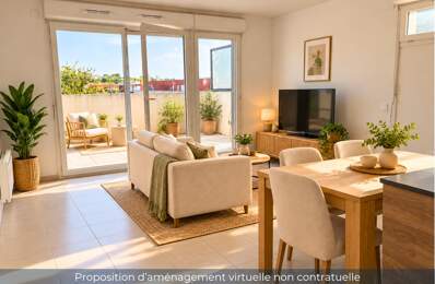 Montpellier Malbosc – T3 de 59 m² avec terrasse et parking en sous-sol — photo du bien