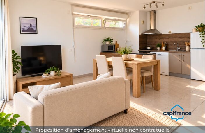 Montpellier Malbosc – T3 de 59 m² avec terrasse et parking en sous-sol — photo 4