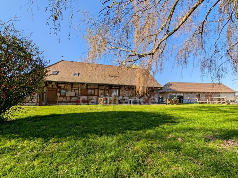 Rare à Lessard-en-Bresse : Ferme Bressane de 159 m2 Dépendance d'Exception et terrain de 8753 m2 — photo 1
