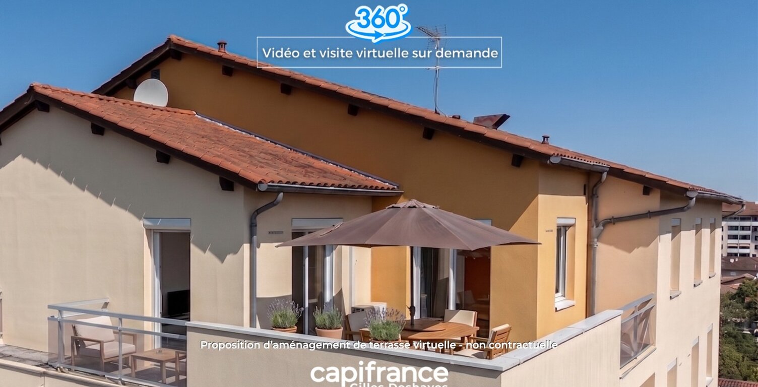Villefranche, appartement sur le Toit : 101 m² au dernier étage – Terrasse 25 m² — photo 1