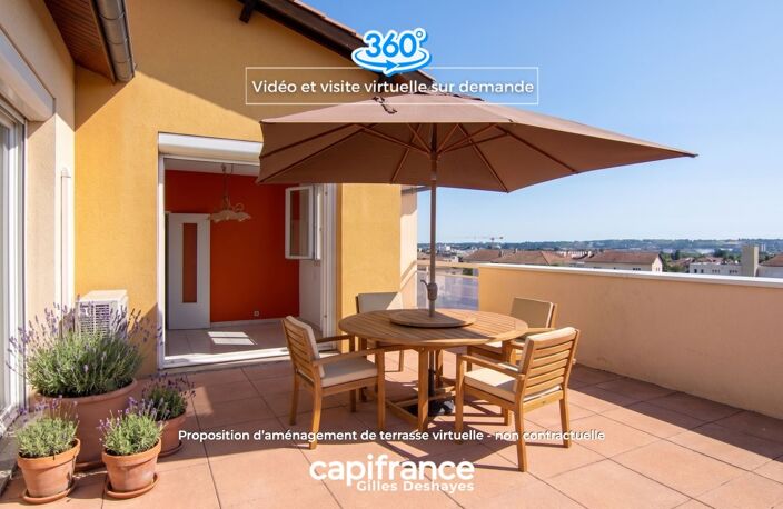 Villefranche, appartement sur le Toit : 101 m² au dernier étage – Terrasse 25 m² — photo 3