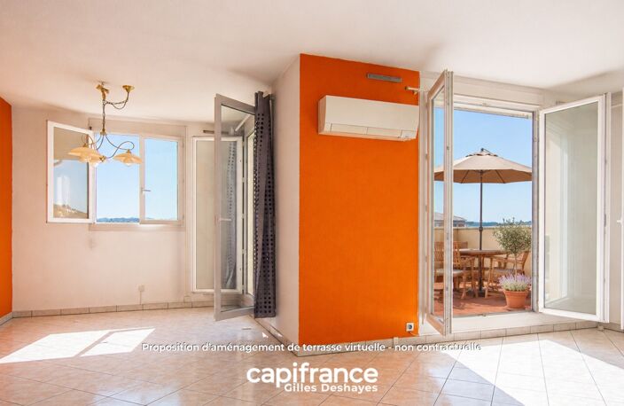 Villefranche, appartement sur le Toit : 101 m² au dernier étage – Terrasse 25 m² — photo 4