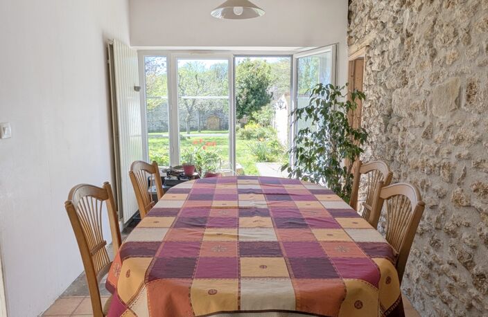 Authentique briarde au cœur d’un hameau paisible – 6 P, jardin, garage (CHAUMES-EN-BRIE) — photo 5