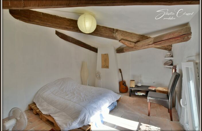 CAUX – MAISON DE VILLAGE AVEC GARAGE, ATELIER ET TERRASSE — photo 2